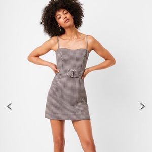 French Connection gingham minidress